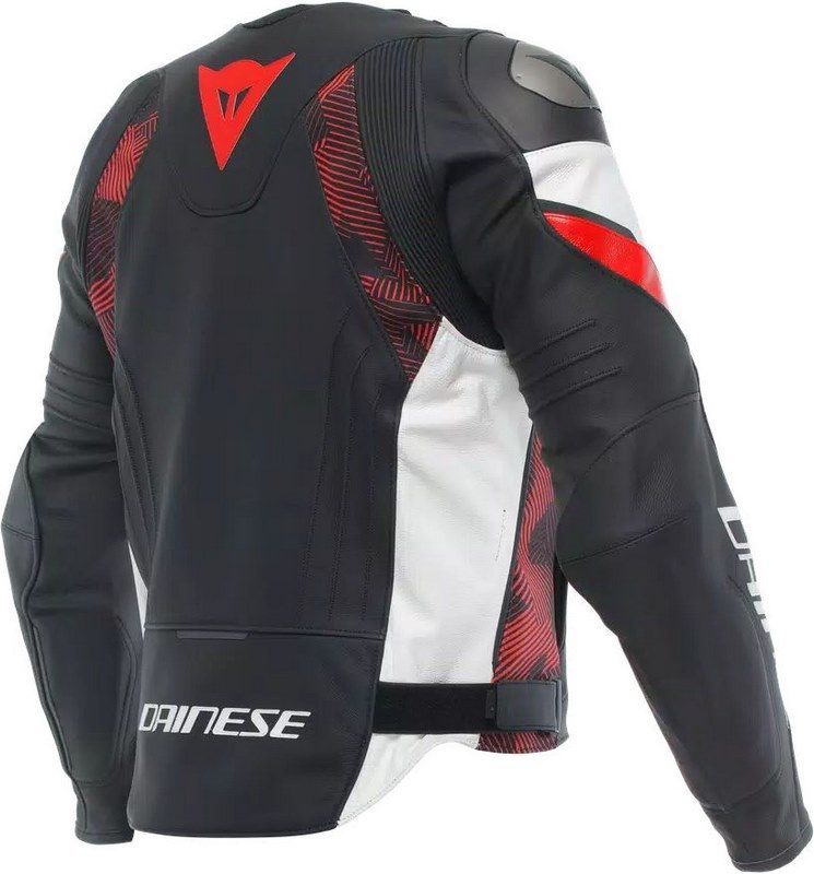 Dainese ライディングジャケット ブラック/レッド グローブ付き