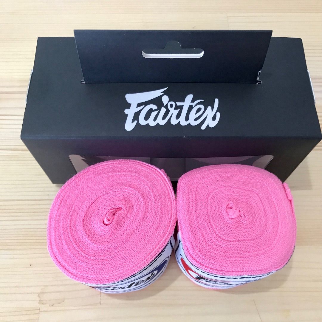 新品】 Fairtex フェアテックス バンテージ ピンク - メルカリ