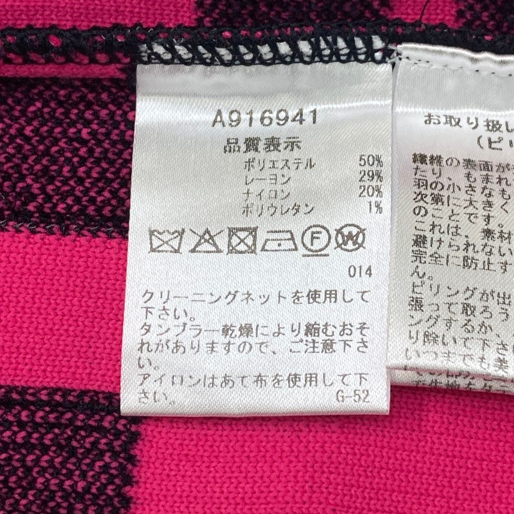 サイズ：38 ARCHIVIO アルチビオ  ニットスカート 千鳥柄 ピンク系 [240101483611] ゴルフウェア レディース ストスト サイズ：38 ARCHIVIO アルチビオ ニットスカート 千鳥柄 ピンク系