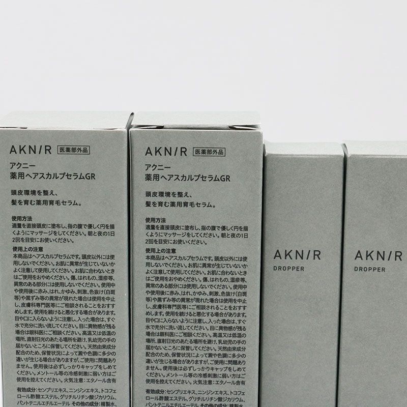 未使用 AKNIR アクニー 薬用ヘアスカルプセラム GR/薬用ヘア 未使用 AKNIR アクニー 薬用ヘアスカルプセラム GR/薬用ヘア