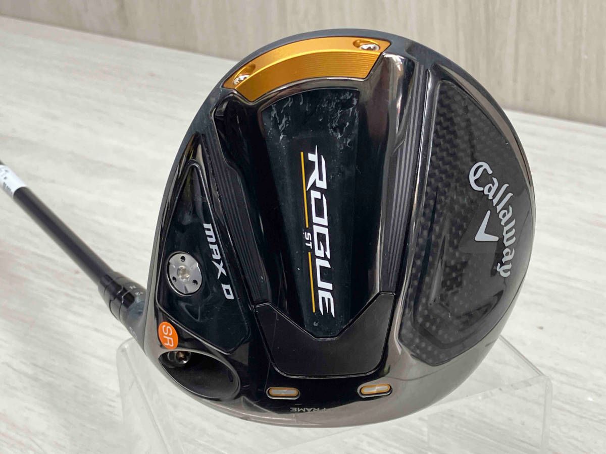 ゴルフクラブ ドライバー Callaway ROGUE ST MAX D flex SR 男性右利き用 ヘッドカバー付き リペアあり - 日本からの直送