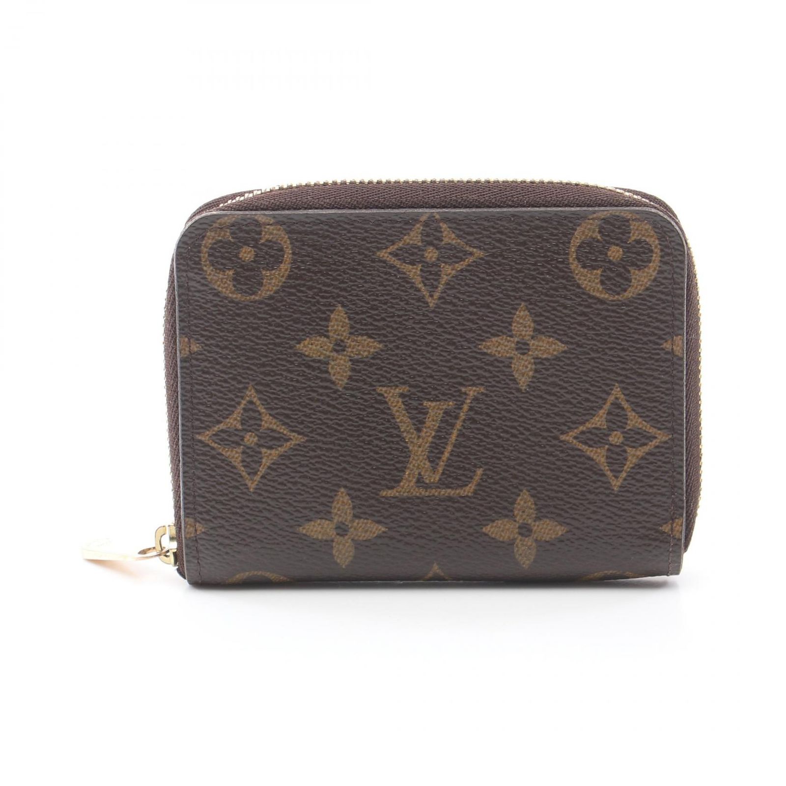ルイ ヴィトン LOUIS VUITTON コインケース ジッピー コインパース モノグラム M60067 PVCコーティングキャンバス ジッピー コインパース レディース Used B