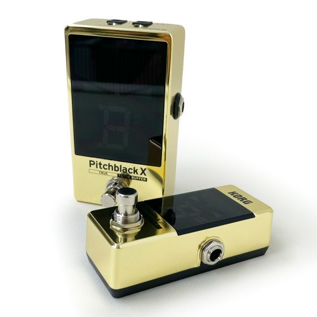  KORG Pitchblack X mini GOLD PB MG 数量 200台 CHROMATIC PEDAL TUNER チューナー チューナー 楽器アクセサリー