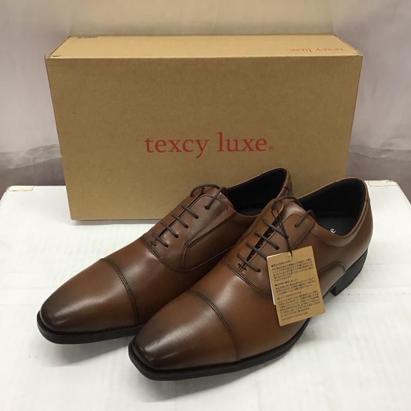 ASICS アシックス 革靴 TU-7010 texcy luxe ストレートチップ 箱有 25.5cm