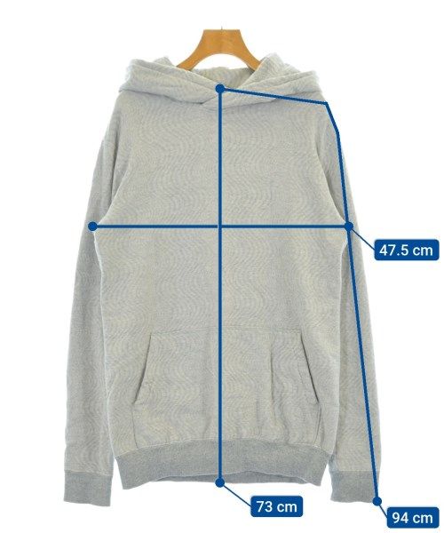 JULIEN DAVID ジュリアン　デイヴィッド パーカー -(M位) グレー 【古着】【中古】 JULIEN DAVID パーカー レディース 【古着】【中古】【送料無料