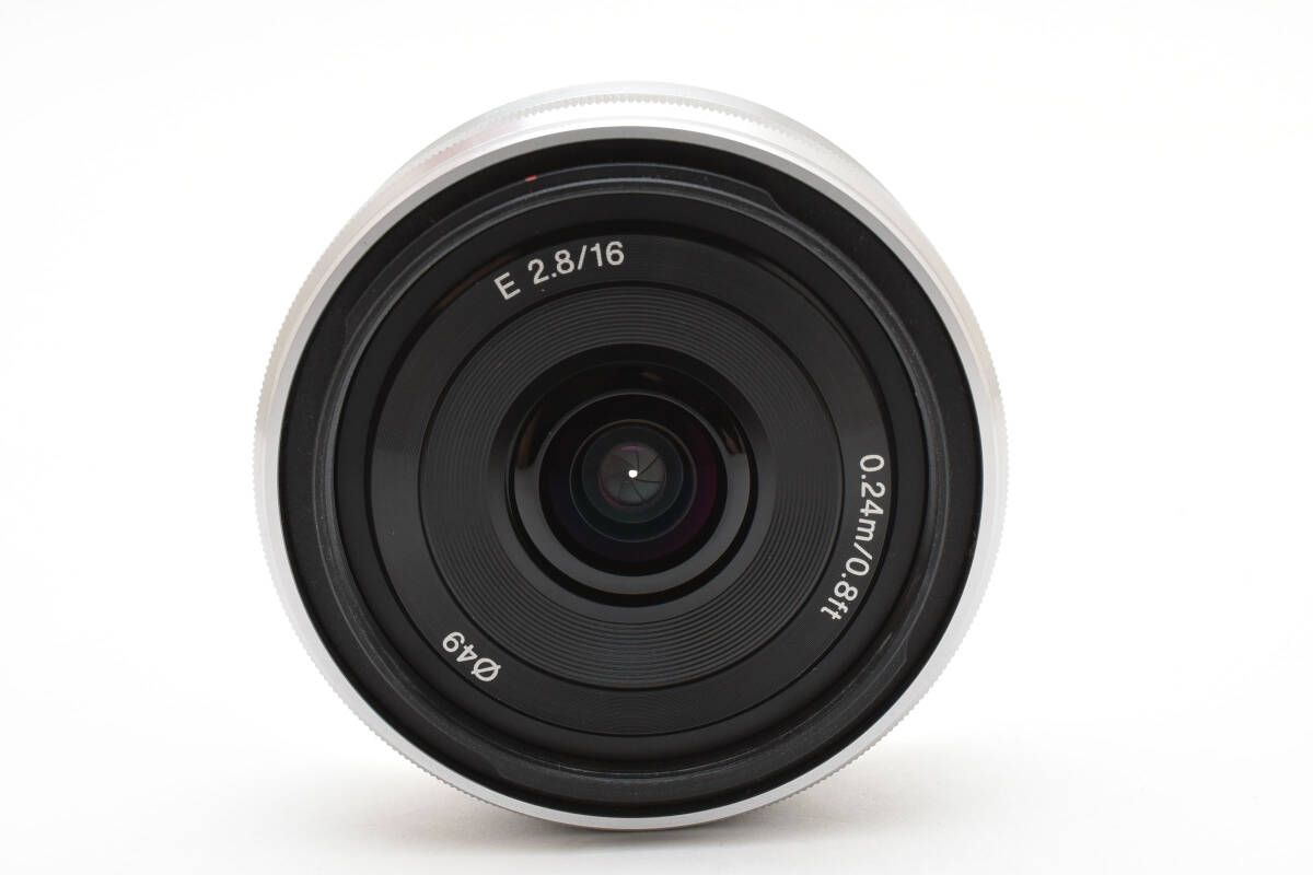 カメラ ☆良品☆ ソニー SONY E 16mm F2.8 SEL16F28 Eマウントレンズ