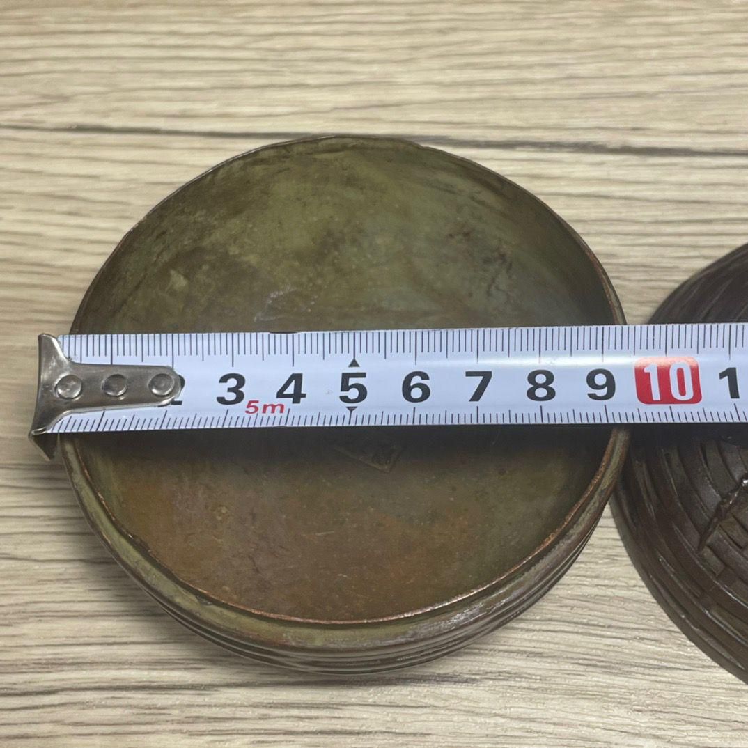 透かし彫り香炉 カニ 八方箱 香線 香挿 装飾品 工芸品 美術品