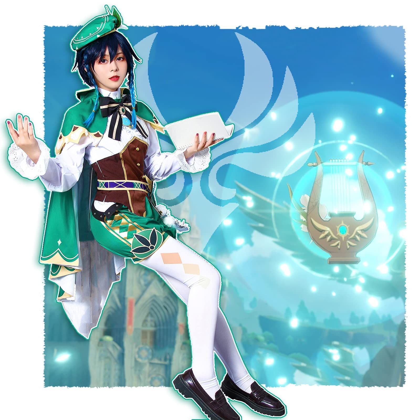 原神 コスプレ ウェンティ 原神 Genshin モンド ウェンティ Venti コスプレ衣装