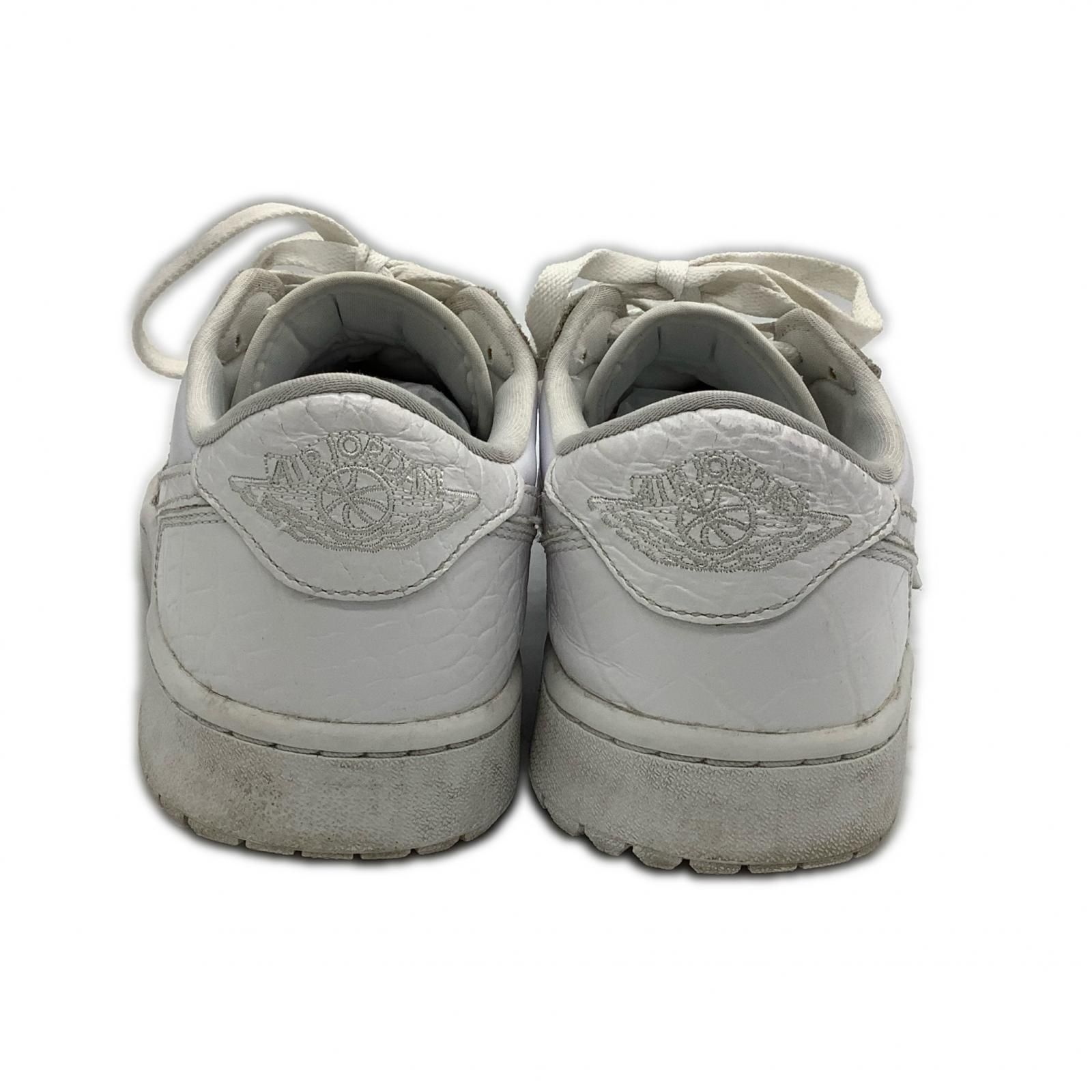 ナイキ NIKE ゴルフシューズ 27.5cm ホワイト AIR JORDAN 1 LOW クロコダイル スパイクレス DD9315-110 LLC-HASEGAWATOSO_COM