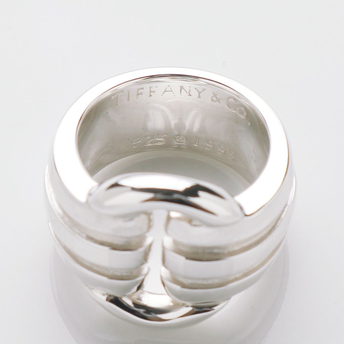 ティファニー ヴィンテージ グルーブド サークル リング 9号 – c