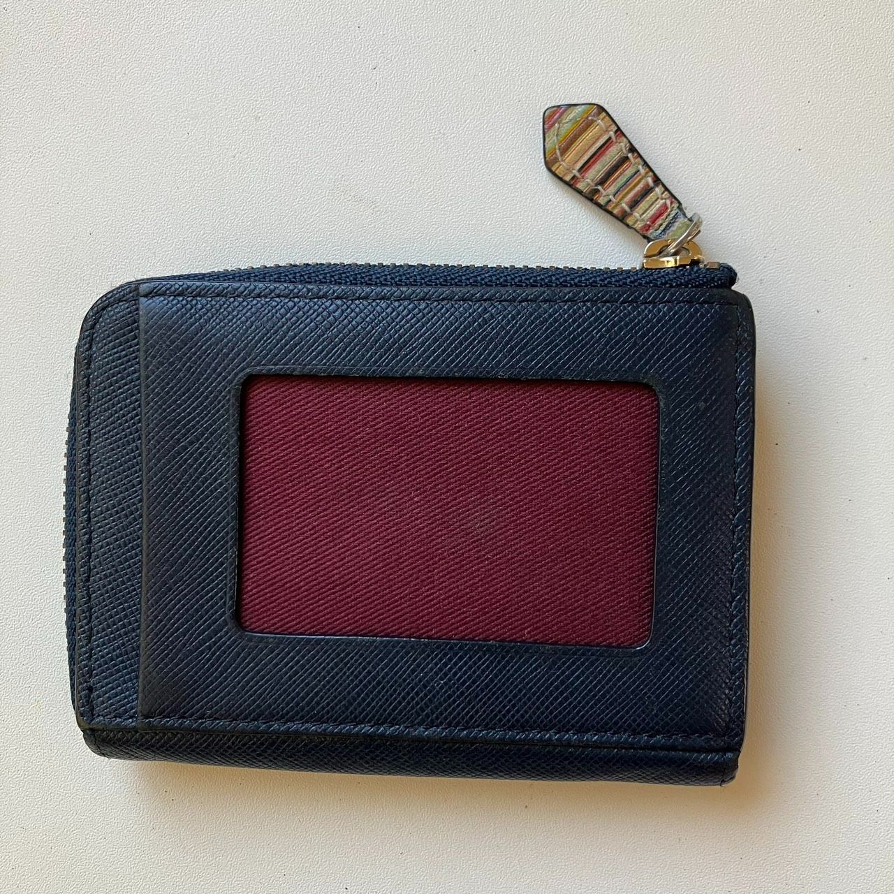 ポールスミス Paul Smith コインケース キーケース パスケース ジップストローグレイン2 ネイビー