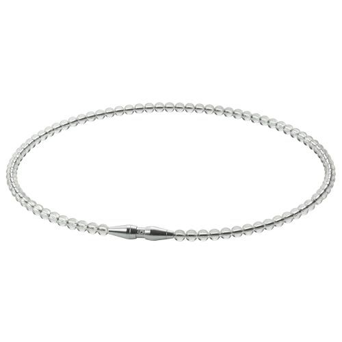 クリア_45㎝ 柳田悠岐選手愛用商品 phiten ファイテン ネックレス RAKUWAネック EXTREME クリスタルタッチ クリア 45cm 肩こり 首こり ファイテン先端技術メタックス採用