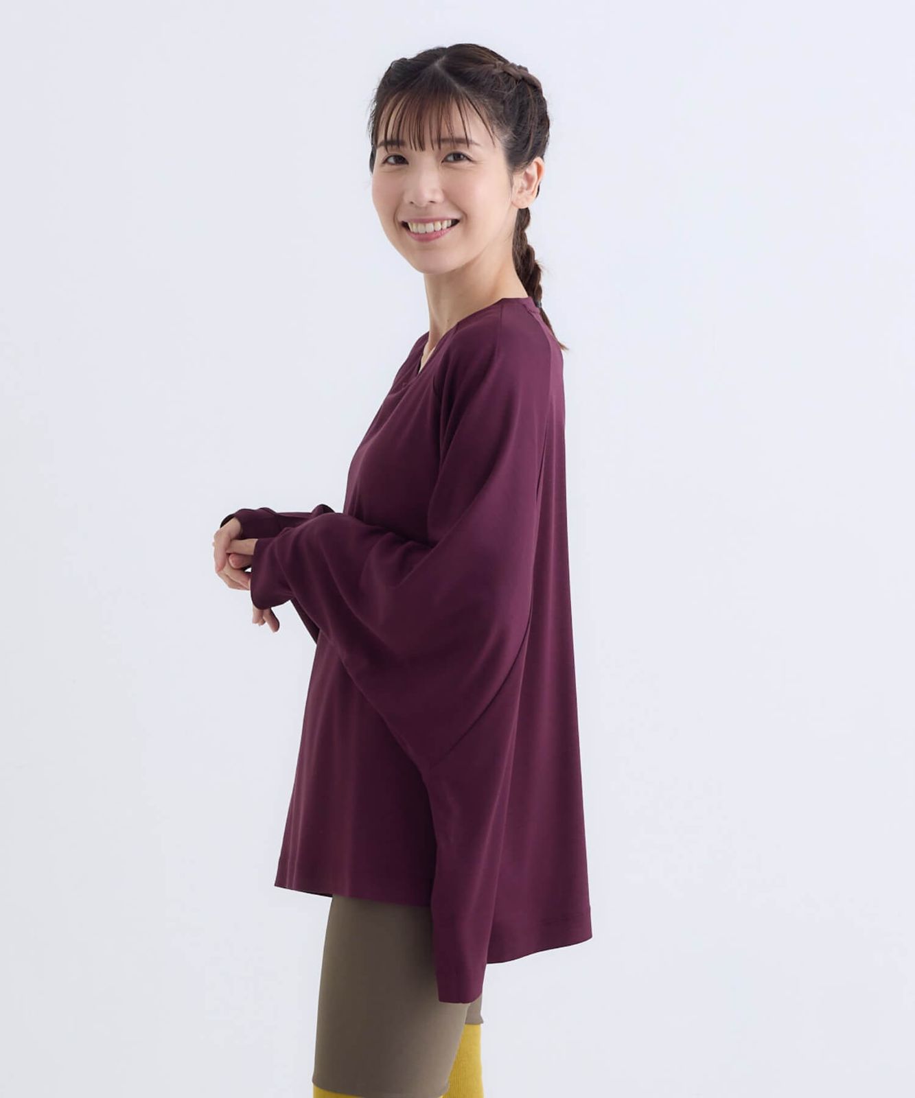 新品 tejas ヨガトップス テジャス ラリタチュニック tl252185