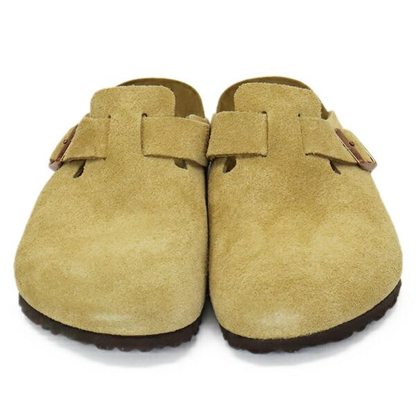 BIRKENSTOCK ビルケンシュトック 1026181 BOSTON ボストン スエードレザーサンダル LATTE CREAM レギュラー BI462 レギュラー 41-約26.5cm