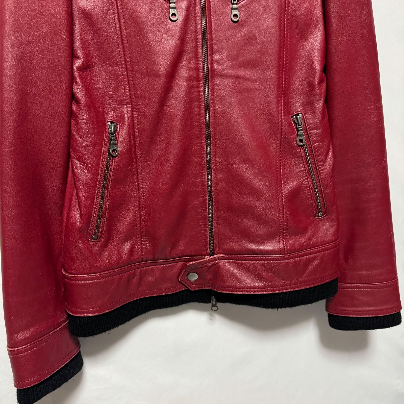 FUGA ライダース FUGA 革ジャン ライダース 「FUGA/フーガ」ファー付きライダース