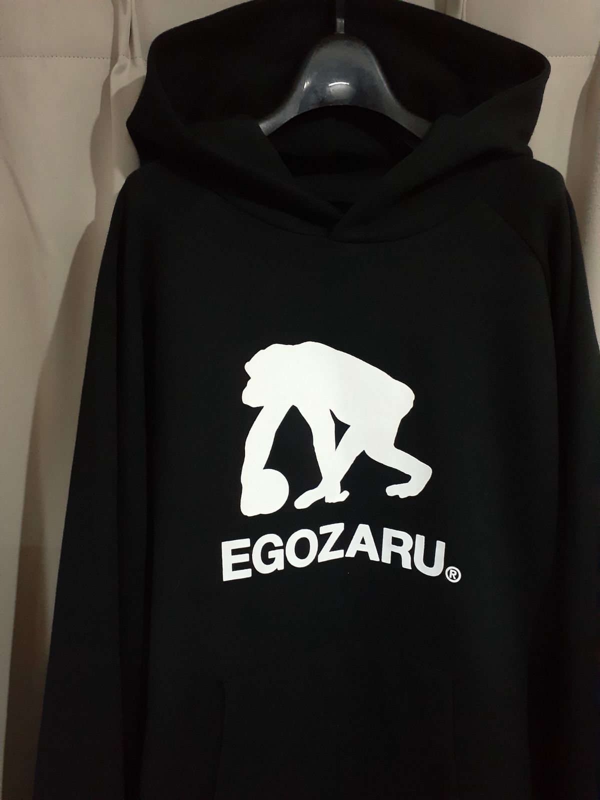エゴザル EGOZARU パーカー 黒 ブラック XL - バスケットボール