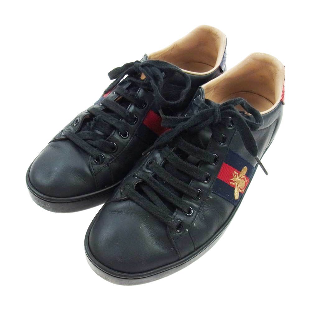 GUCCI グッチ スニーカー 431942 ACE エース ビー刺繍 エンブロイ