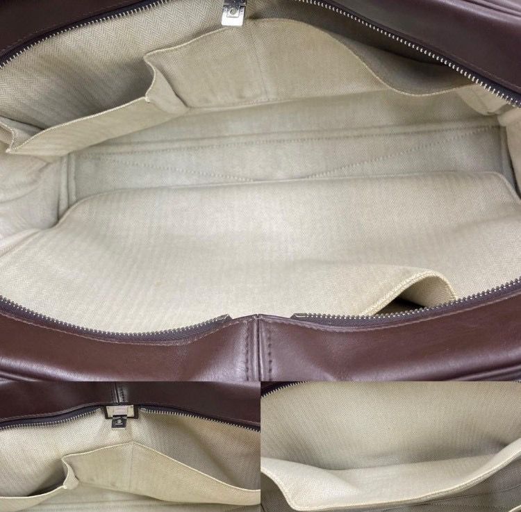 ダークブラウン ビジネスバッグ