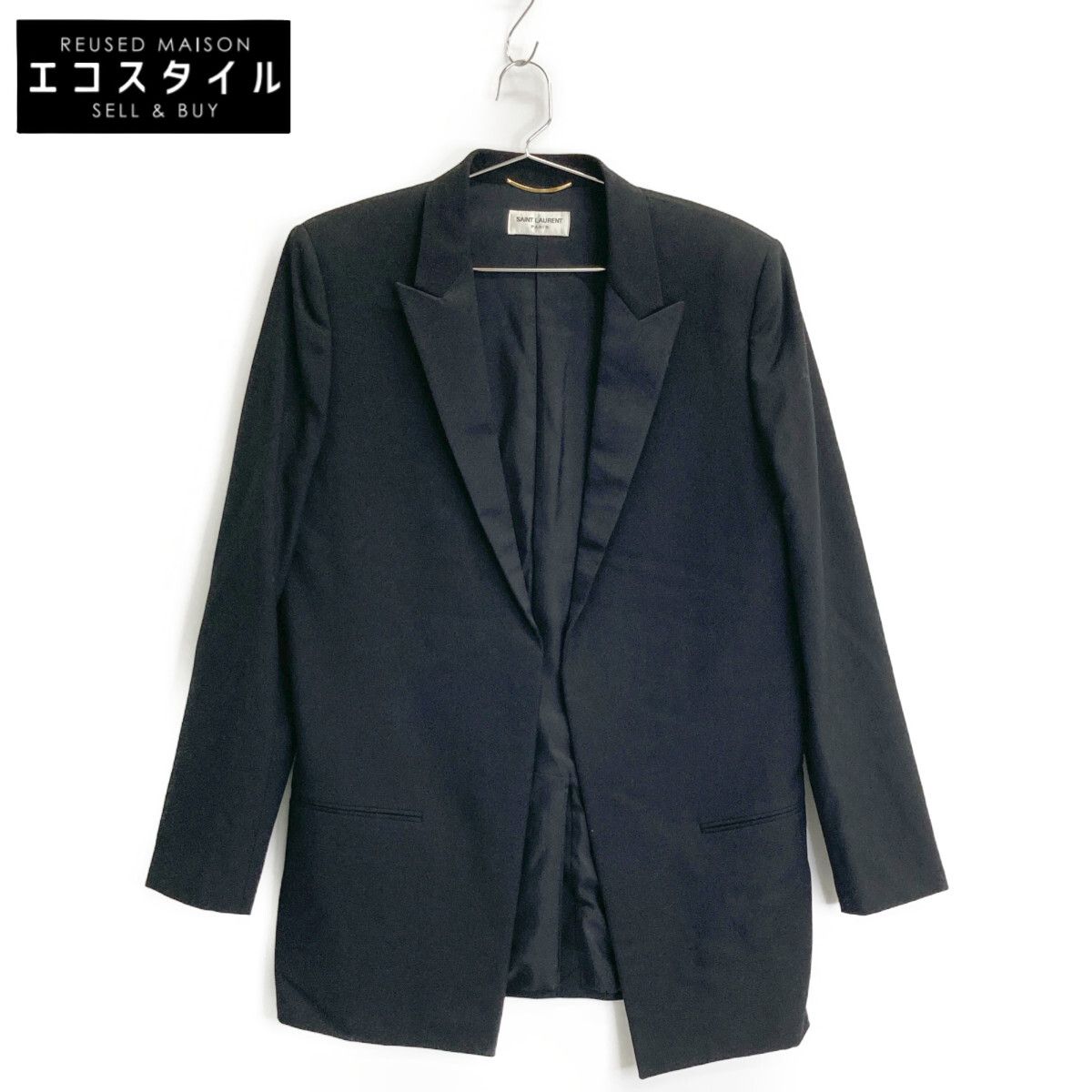 SAINT LAURENT PARIS サンローランパリ ﾌﾞﾗｯｸ 515222 ﾀｷｼｰﾄﾞｼﾞｬｹｯﾄ F34