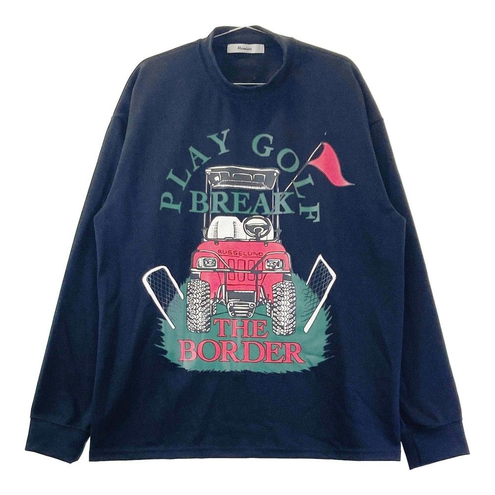 サイズ：7 RUSSELUNO ラッセルノ ハイネック 長袖Tシャツ ブラック系