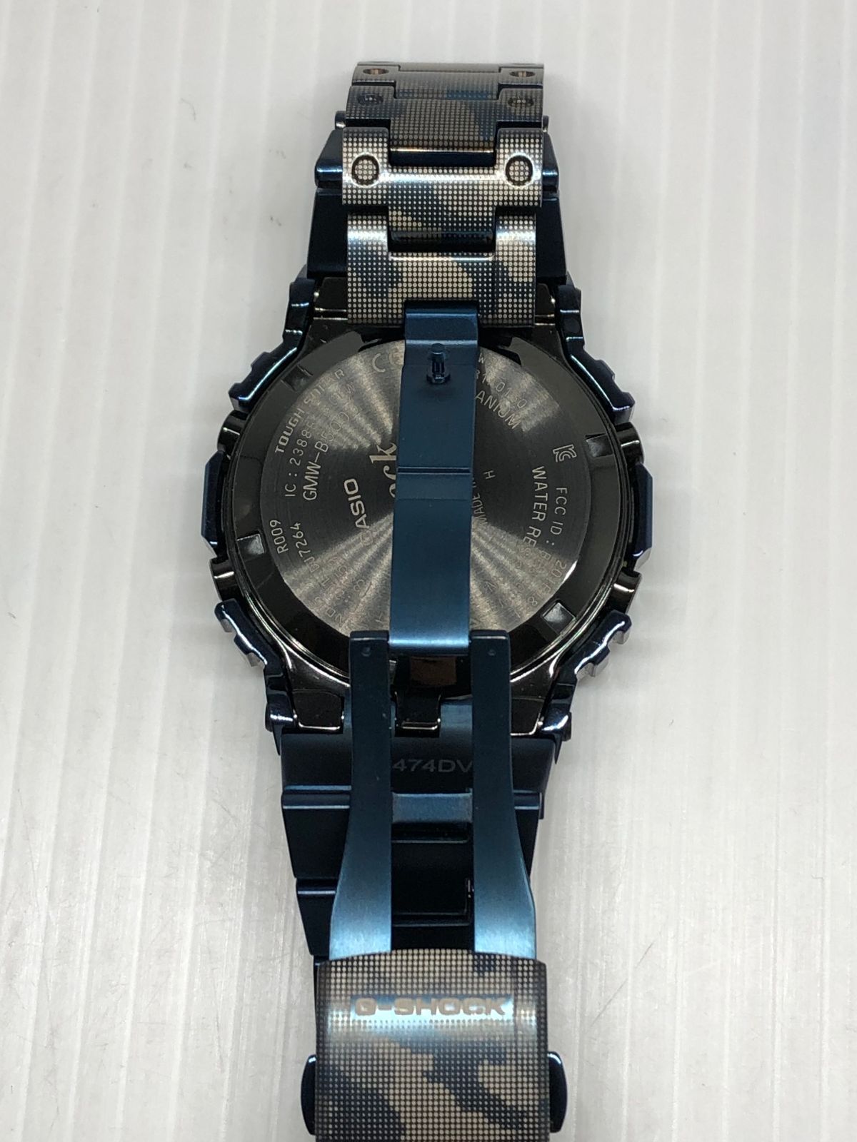 G-SHOCK GMW-B5000TCF-2JR フルメタル カモフラージュ gショック 青迷彩 