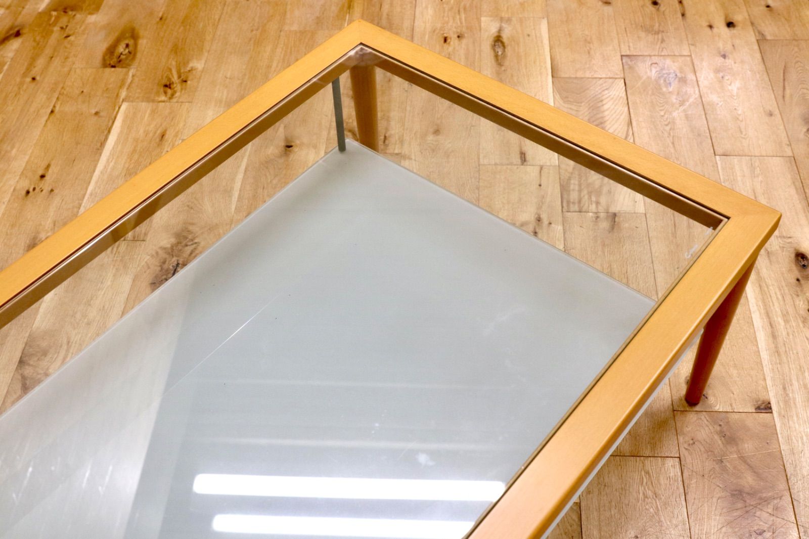 リビングテーブル ガラステーブル