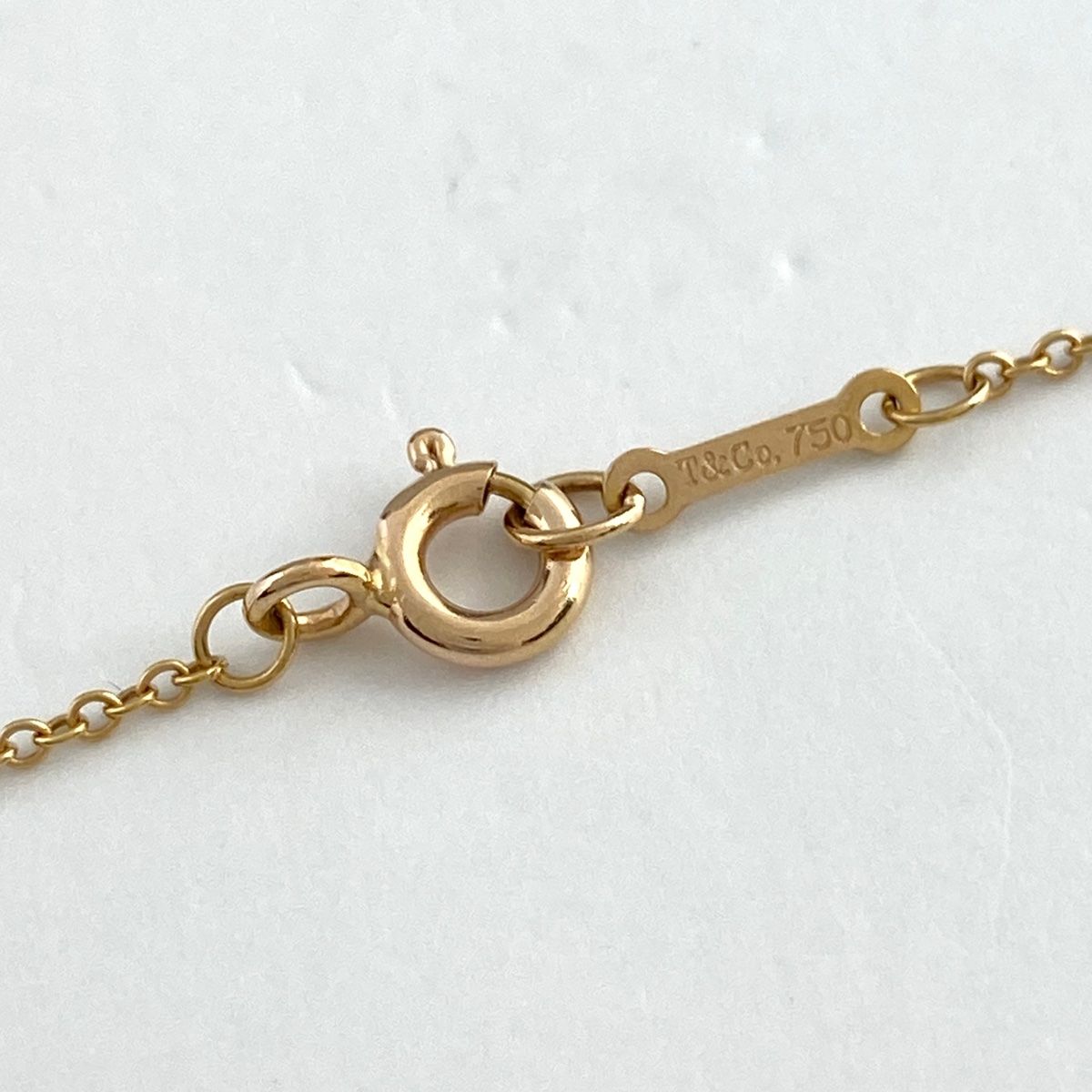 ティファニー TIFFANY&Co. ラブ ペンダント PG ピンクゴールド