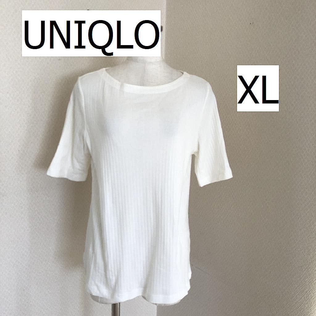 UNIQLO ユニクロ レディース トップス 5分袖 Tシャツ カットソー