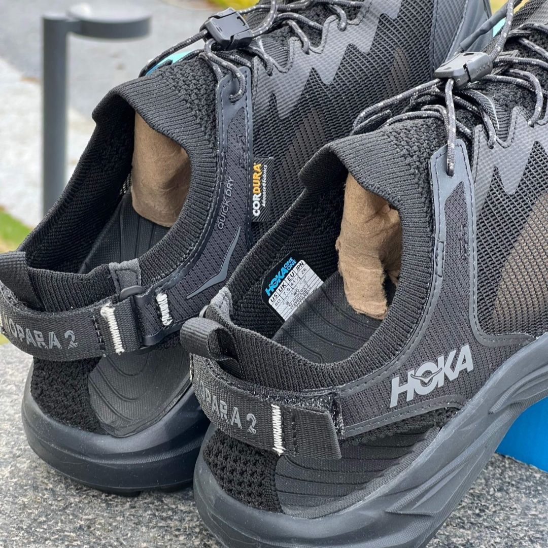 HOKA ONE ONE HOPARA 2 ブラック サンダル 26cm 新品 HOKA ONE ONE Hopara サンダル ブラック27cm - メルカリ