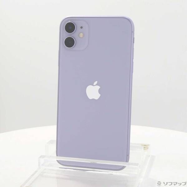 品〕 iPhone11 128GB パープル MHDM3J／A SIMフリー【297】 【公式通販】