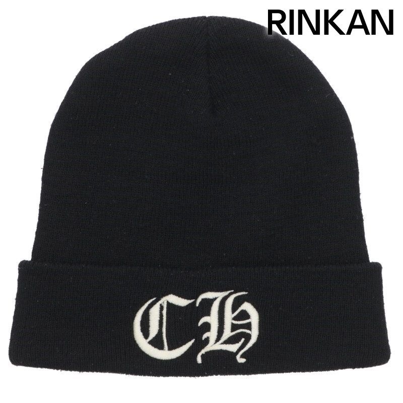 クロムハーツ WOOL WATCH CAP|ウールワッチキャップ CH刺繍ビーニーニットキャップ メンズ