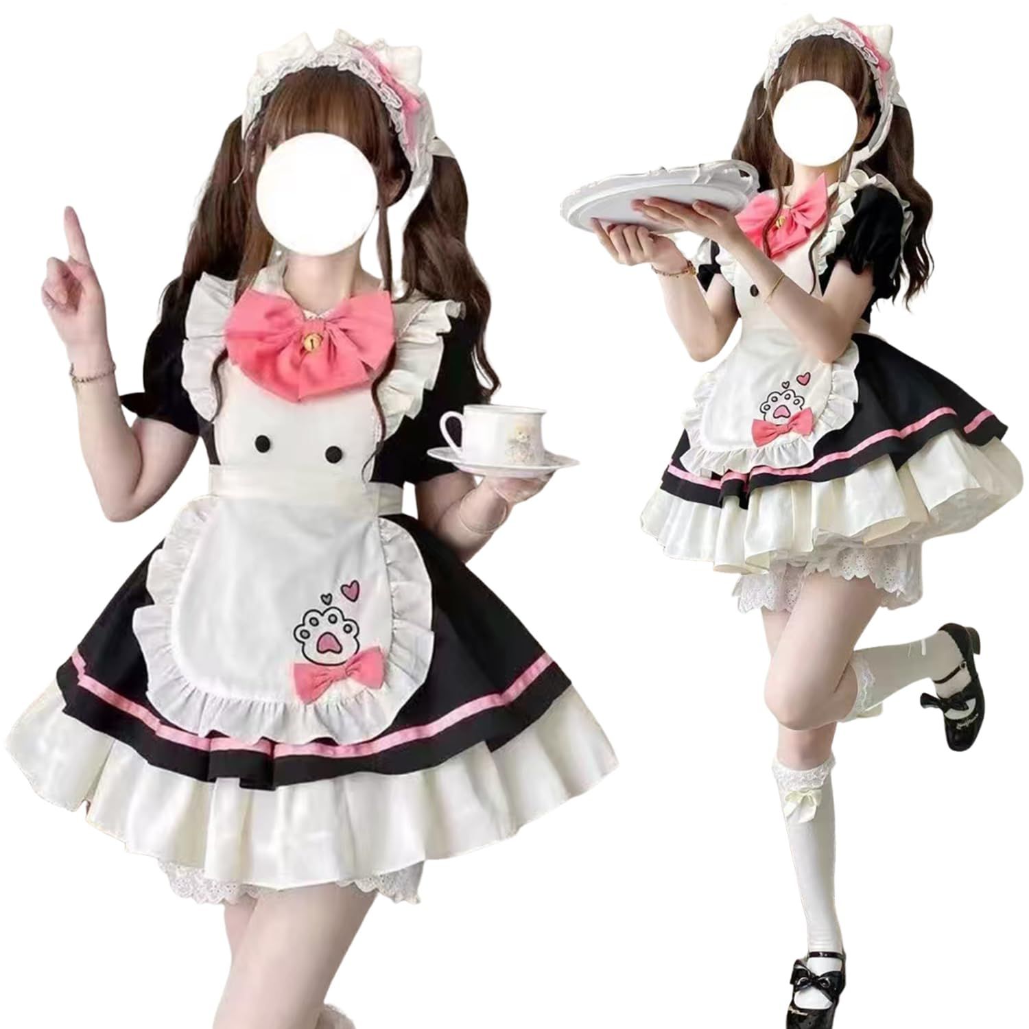 数量限定 [AOTYP] メイド服 メイドコスプレ コンカフェ ショート