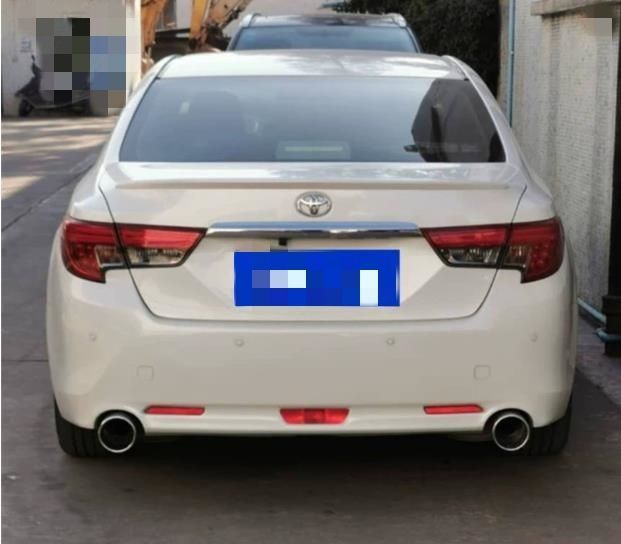 トヨタ マークX GRX130 GRX133 前期中期 2色選択可 2009ー2016年マフラーカッター テールパイプ デュアル出し サイド2個 60-114mm