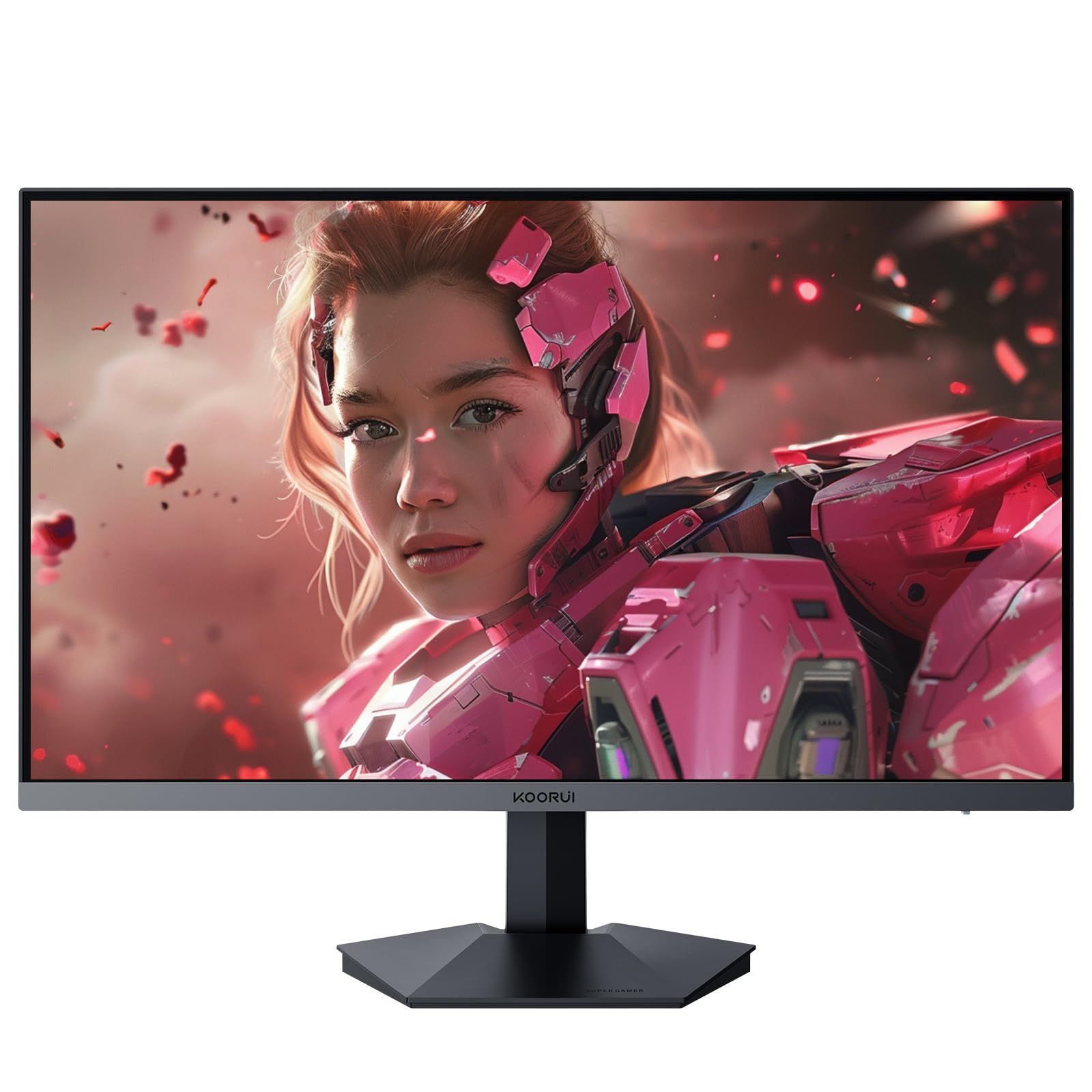 【特価商品】Premium) FreeSync Compatible/AMD G-SYNC 非光沢/DP・HDMIx2/高さ・傾き調節/1ms(GTG)/165Hz/NVIDIA IPS FPS向き/フルHD/Fast ゲーミングモニター 27インチ KOOR