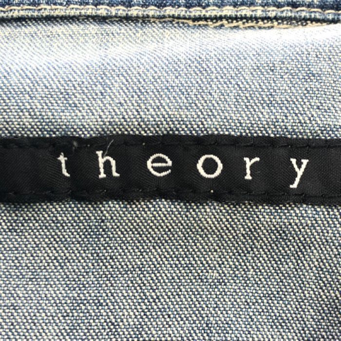 セオリー theory デニムジャケット Gジャン サイズ2 インディゴブルー 春秋 【中古】 - メルカリ