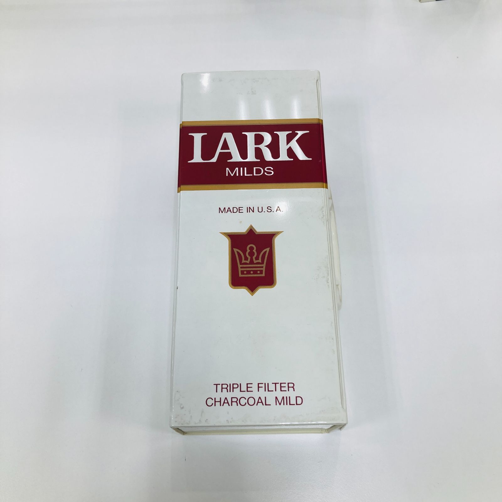 【昭和レトロ】LARK　カセットテープケース【ジャンク】