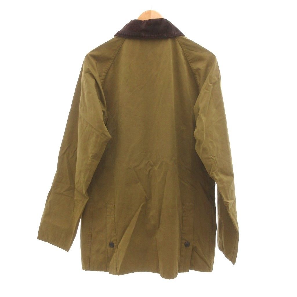 バブアー Barbour SL BEDALE COTTON ビデイル ハンティングジャケット 襟コーデュロイ ノンワックス ハーフ丈 背抜き 40 ベージュ系 UO