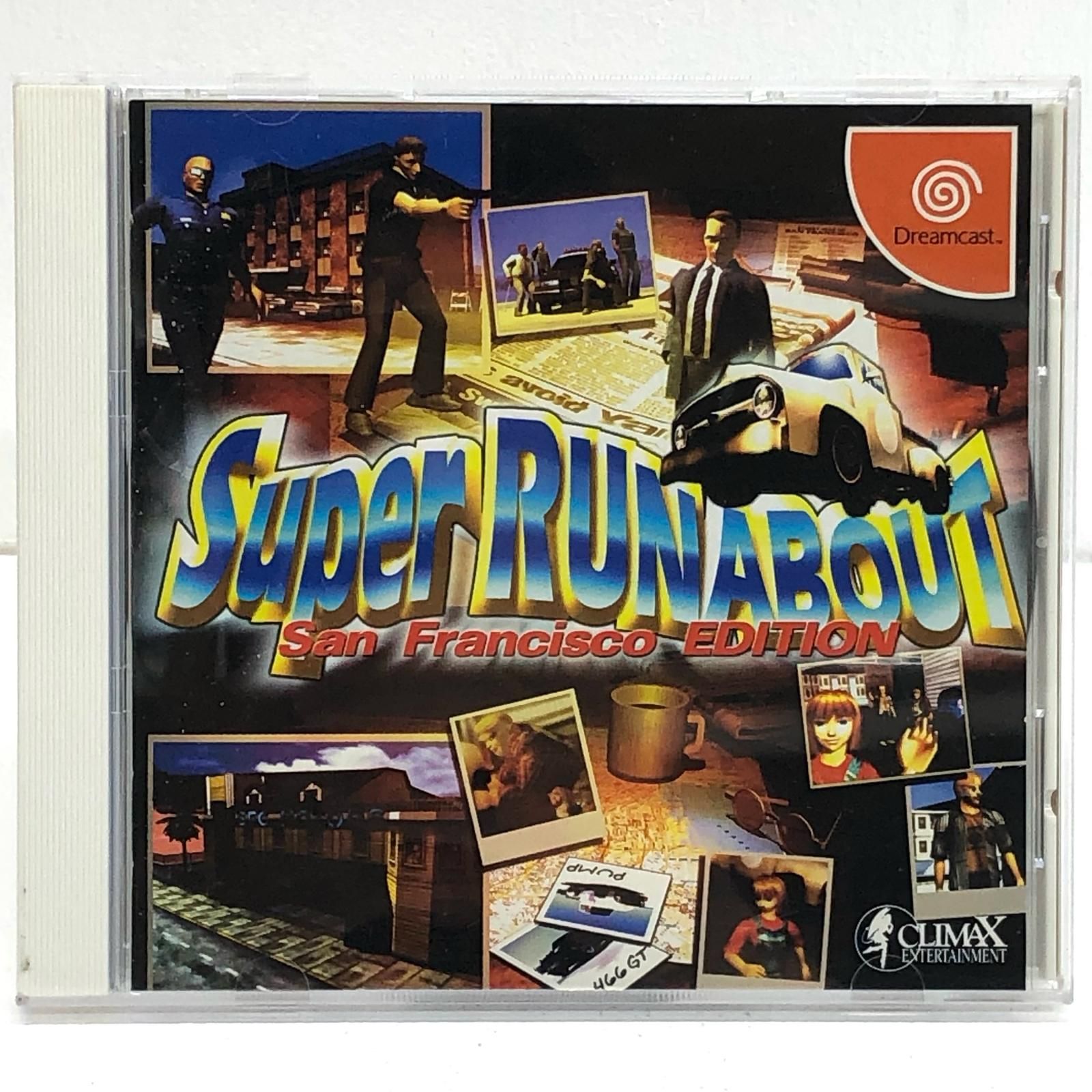 ゲームソフト Super RUNABOUT San Francisco EDITION ドリームキャスト T-22102M 607