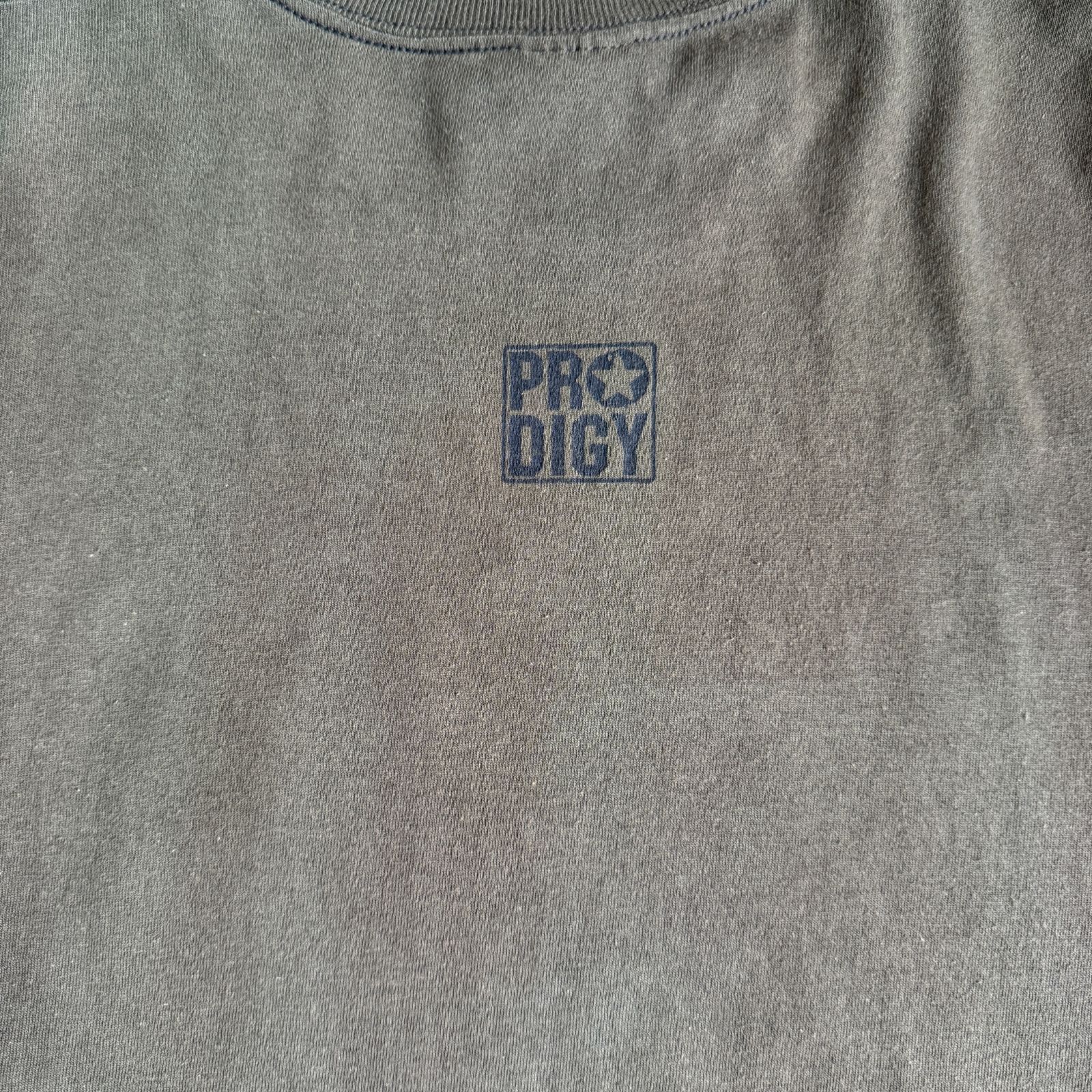 00s Y2K prodigy ロゴ プリント Tシャツ Mサイズ プロディジー バンドT 