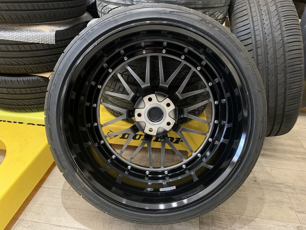 2502026】BBS LM LM478 21インチ 9J +35 PCD120 5H + NITTO