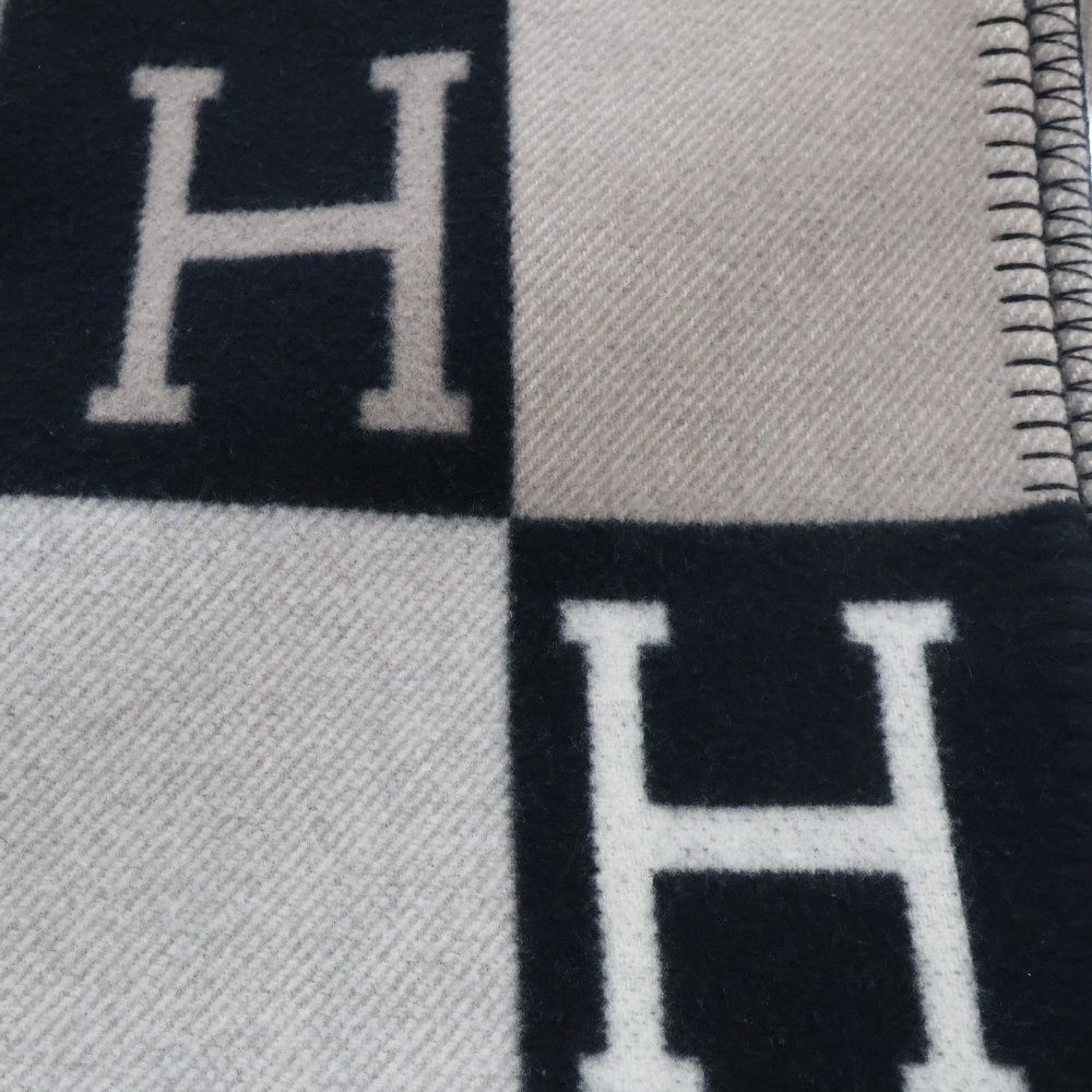 エルメス アバロンIII ウールカシミヤブランケット HERMES (エルメス) アヴァロンIII ブランケット ウール カシミヤ