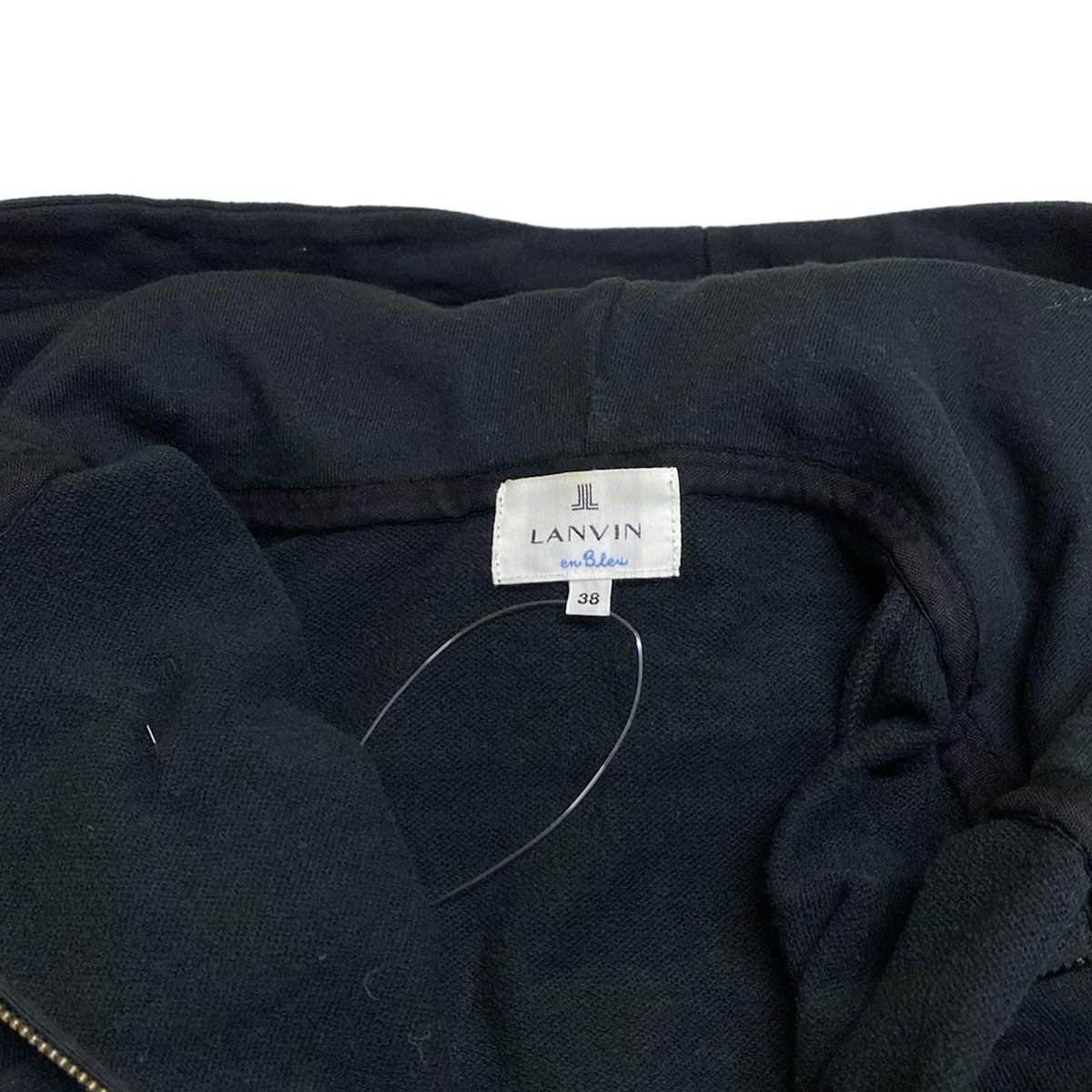 LANVIN en Bleu(ランバンオンブルー) パーカー サイズ38 M