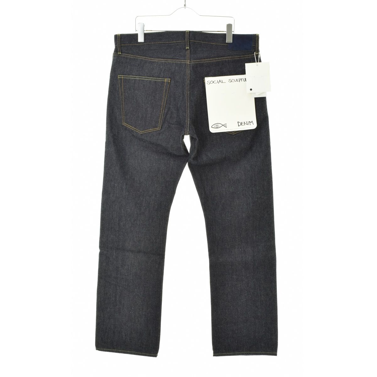 visvim ストレートデニム W36 L30 social sculpture