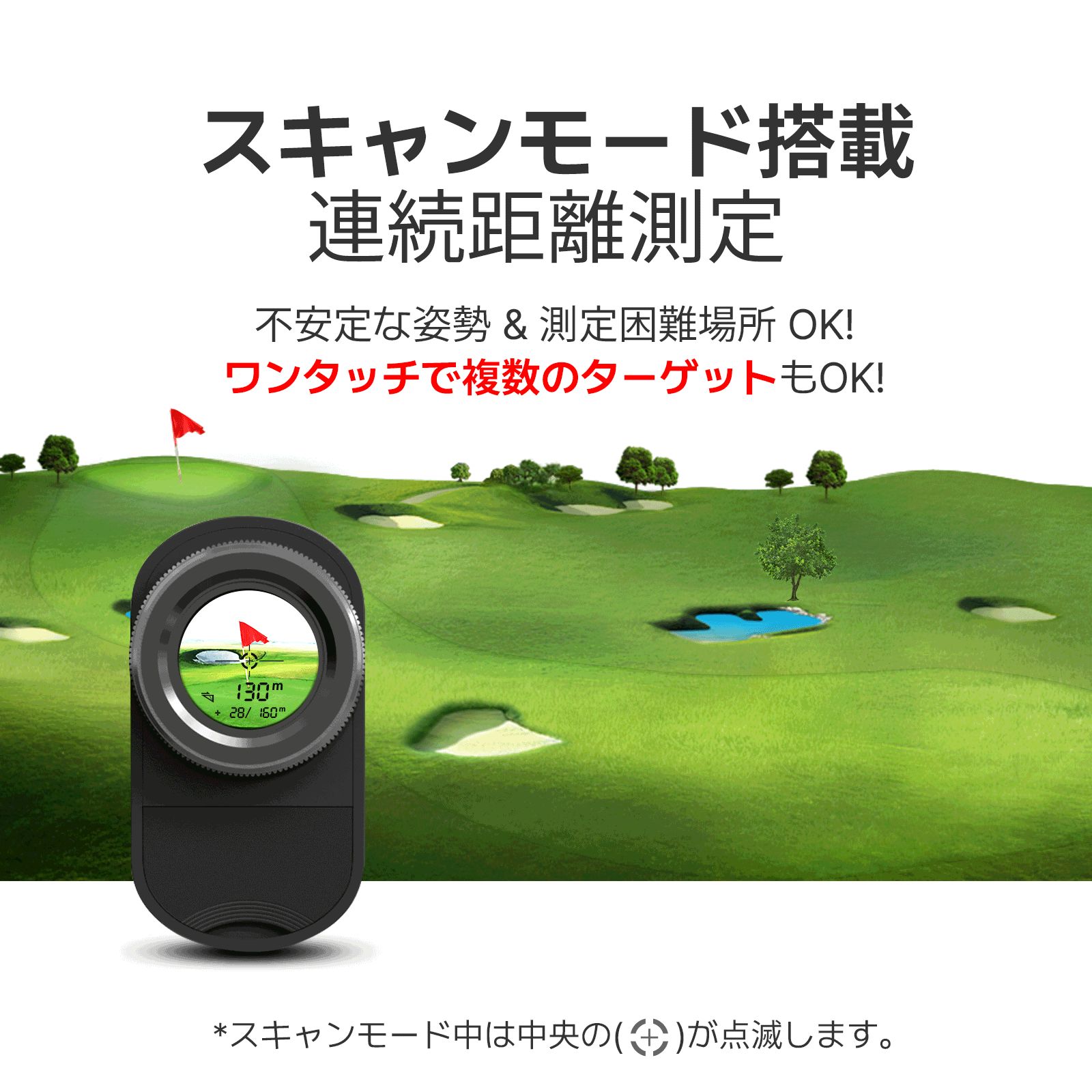 【ホワイト】J9 mini ファインキャディ ゴルフ 距離計 レーザー距離計 ☆2025NEW！新発売記念セール中☆ J9 mini ゴルフ距離計
