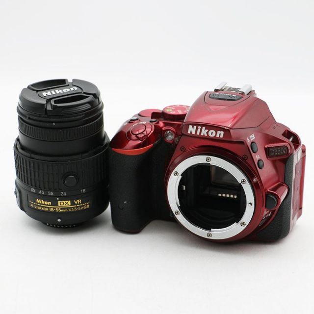 Nikon D5500 ダブルズームキット RED ニコン D5500 18-55 VR II レンズ