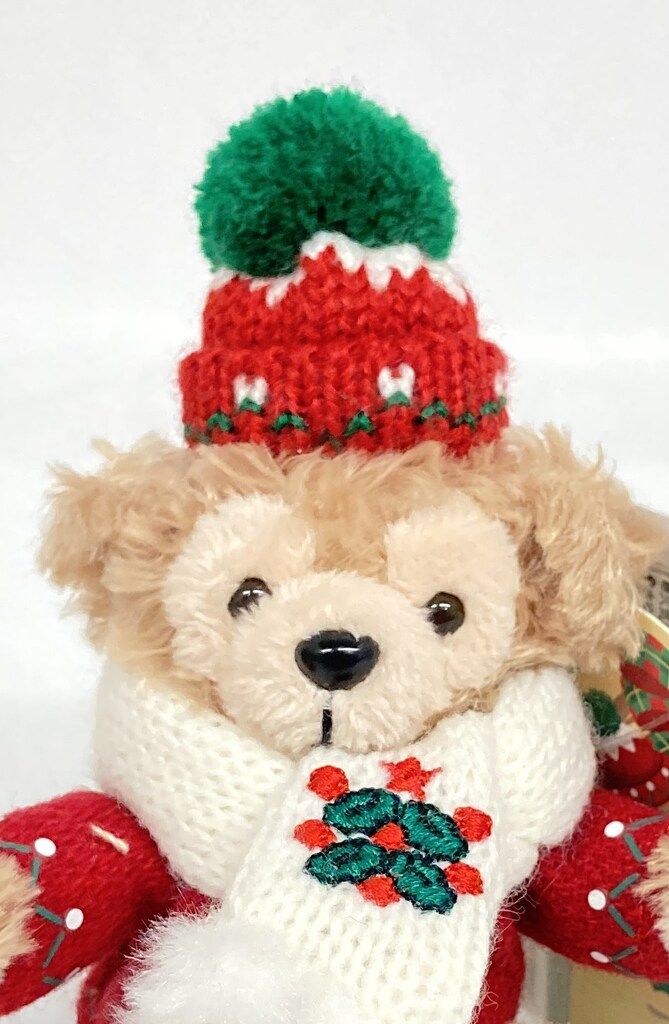 ダッフィー　クリスマスディライト　ぬいぐるみストラップ☆新品☆ ダッフィーアンドフレンズ クリスマスディライト ぬいぐるみ