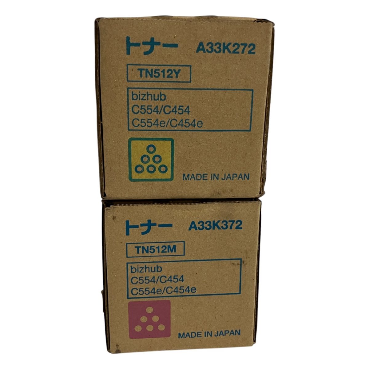 KONICA MINOLTA コニカミノルタ TN512M TN512Y マゼンタ