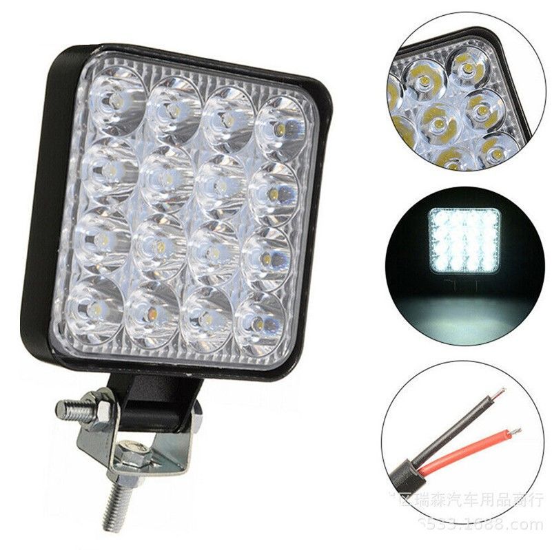 4台セットLED作業灯 投光器 ワークライト 防水 補助灯 コンパクト ライトバー 前照灯 50ｗ ライト 12v 集光 狭角 12V24V 4台セットLED作業灯 投光器 ワークライト 防水 補助灯 コンパクト