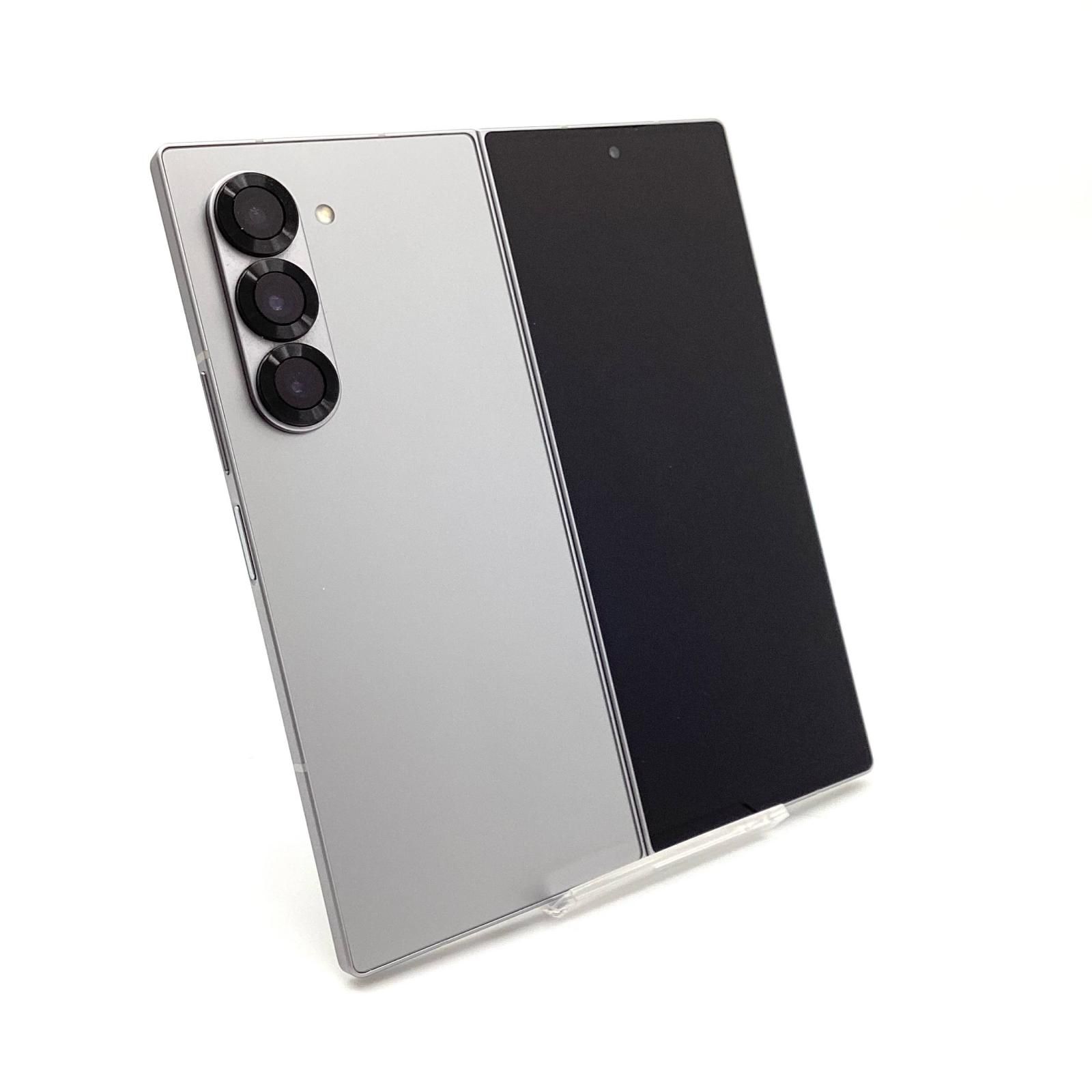 【全額返金保証】【最速発送】SAMSUNG Galaxy Z Fold6 256GB シルバーシャドウ 海外版SIMフリー SM-F956N 美品 動作確認済