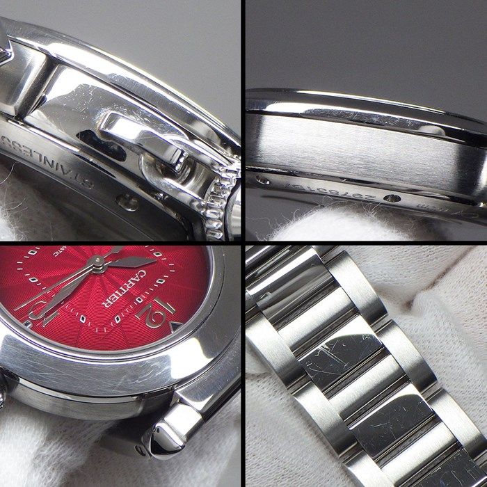 カルティエ Cartier 腕時計 パシャ ドゥ カルティエ WSPA0031 裏スケ